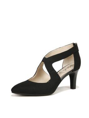 Women's Giovanna 2 Pump Faux Leather Almond Toe Dress Heel